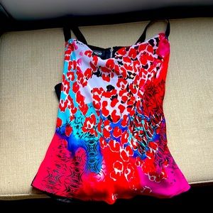 Flirty Bebe sleeveless top